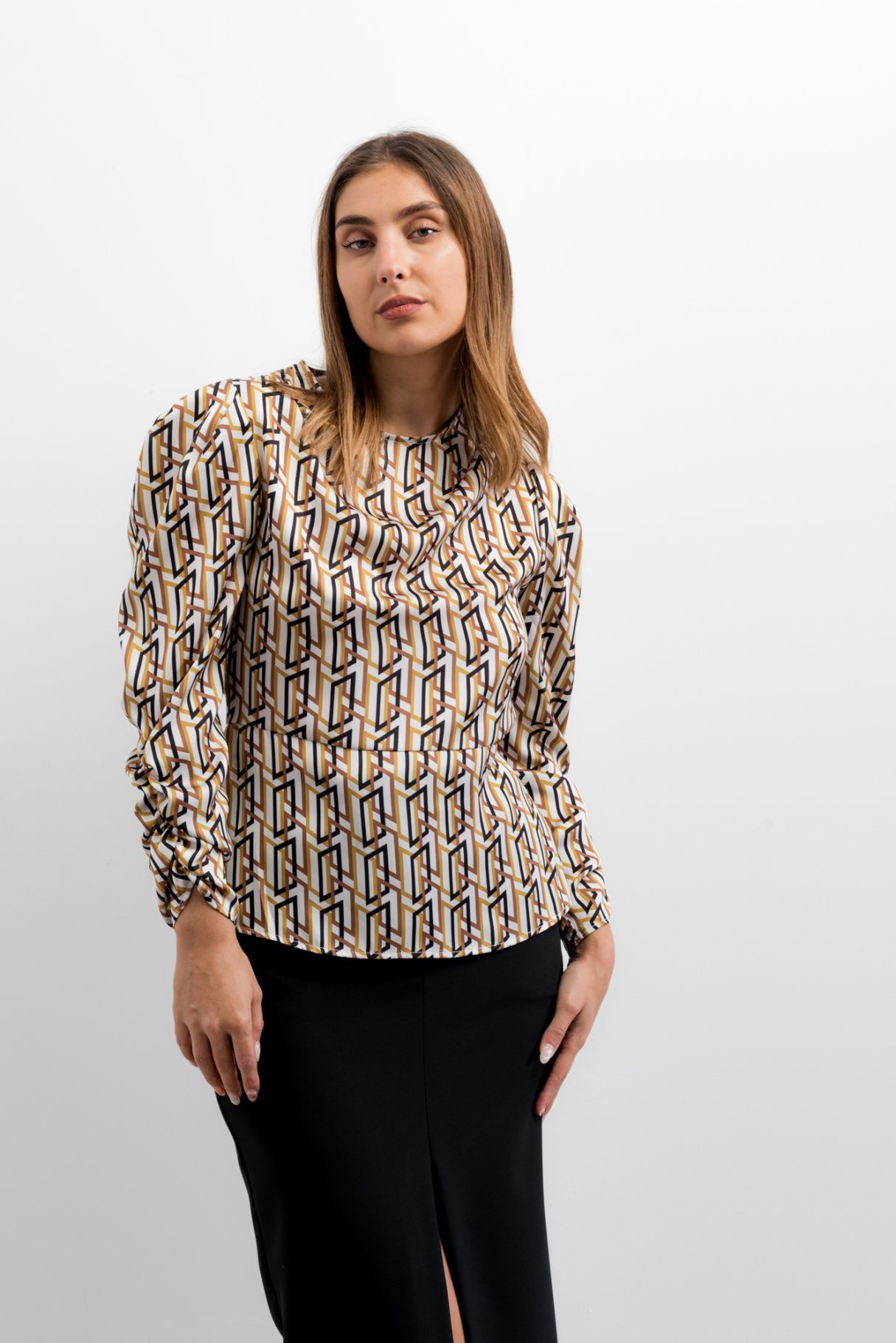 BLUSA ESTAMPADO GEOMETRICO